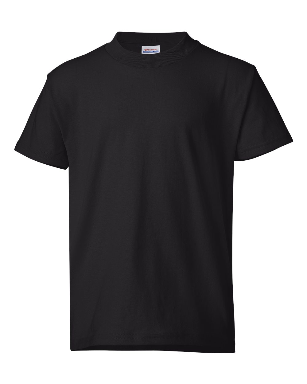 Hanes Youth EcoSmart® T-Shirt. 5370 - Black
