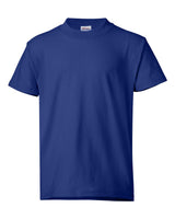 Hanes Youth EcoSmart® T-Shirt. 5370 - Deep Royal