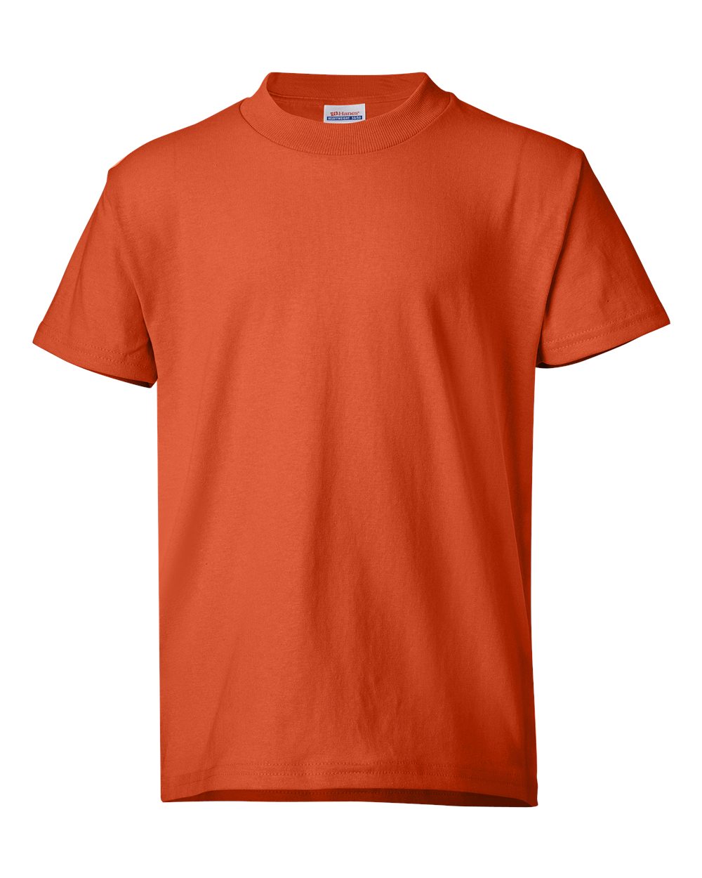 Hanes Youth EcoSmart® T-Shirt. 5370 - Orange