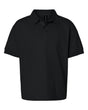 Gildan Youth DryBlend® Jersey Polo. 8800B - Black