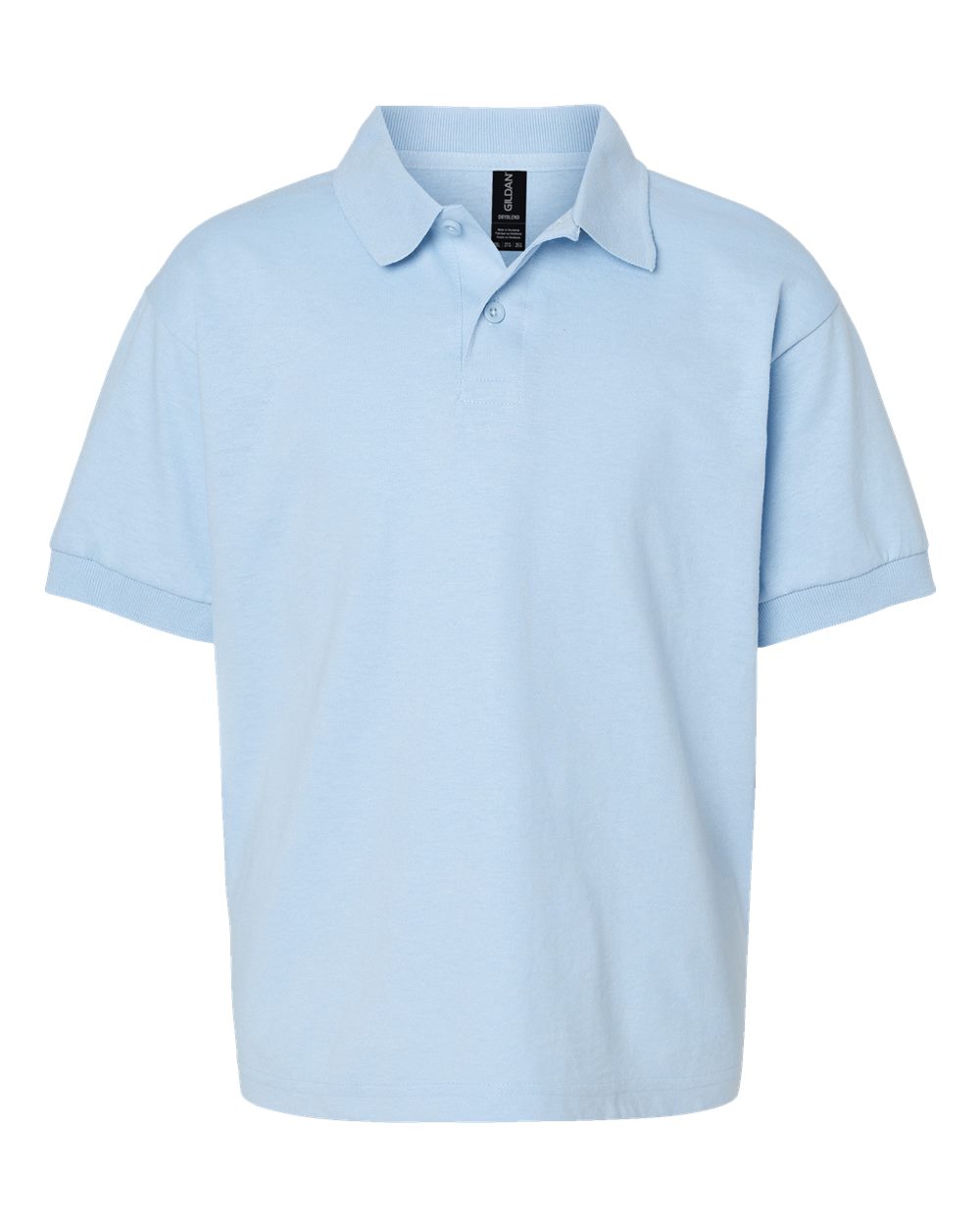 Gildan Youth DryBlend® Jersey Polo. 8800B - Light Blue