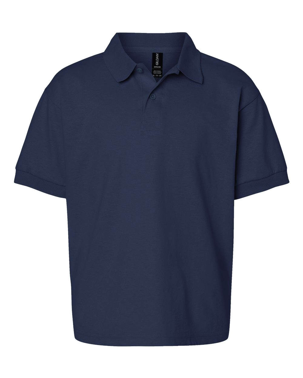 Gildan Youth DryBlend® Jersey Polo. 8800B - Navy