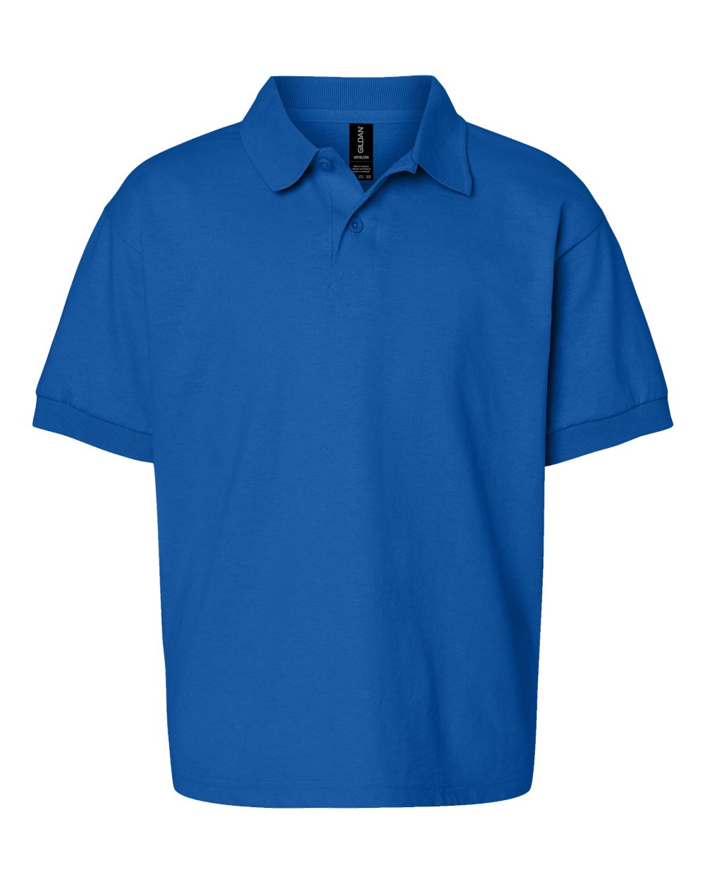 Gildan Youth DryBlend® Jersey Polo. 8800B - Royal