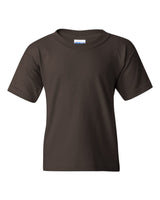 Gildan Youth Heavy Cotton™ T-Shirt. 5000B - Dark Chocolate