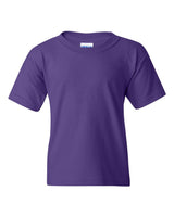 Gildan Youth Heavy Cotton™ T-Shirt. 5000B - Purple