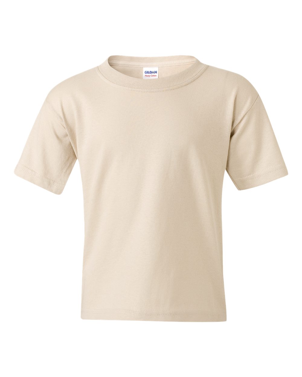Gildan Youth Heavy Cotton™ T-Shirt. 5000B - Sand