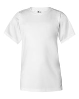 Badger Youth B-Core T-Shirt. 2120 - White