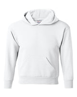 Hanes Youth EcoSmart® Hooded Sweatshirt. P473 - White