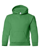 Gildan Youth Heavy Blend™ Hooded Sweatshirt. 18500B - Irish Green