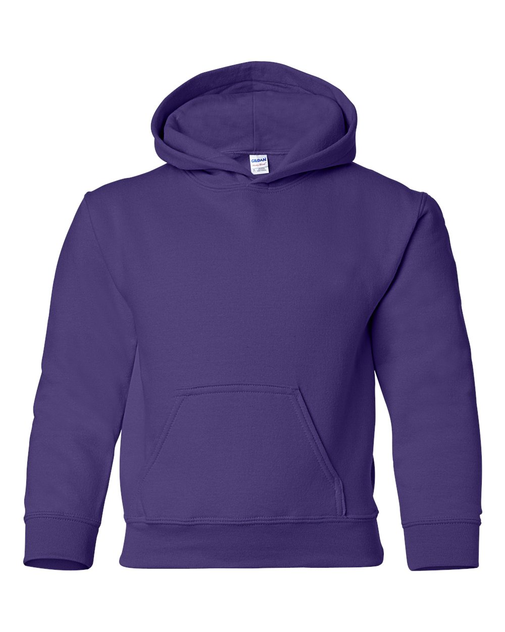 Gildan Youth Heavy Blend™ Hooded Sweatshirt. 18500B - Purple