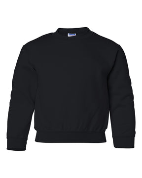 Gildan Youth Heavy Blend™ Crewneck Sweatshirt. 18000B - Black