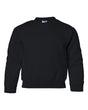 Gildan Youth Heavy Blend™ Crewneck Sweatshirt. 18000B - Black