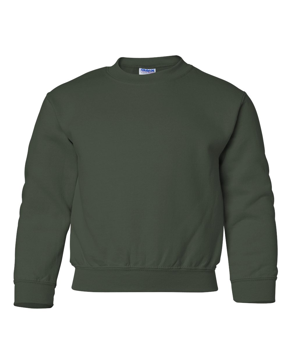 Gildan Youth Heavy Blend™ Crewneck Sweatshirt. 18000B - Forest