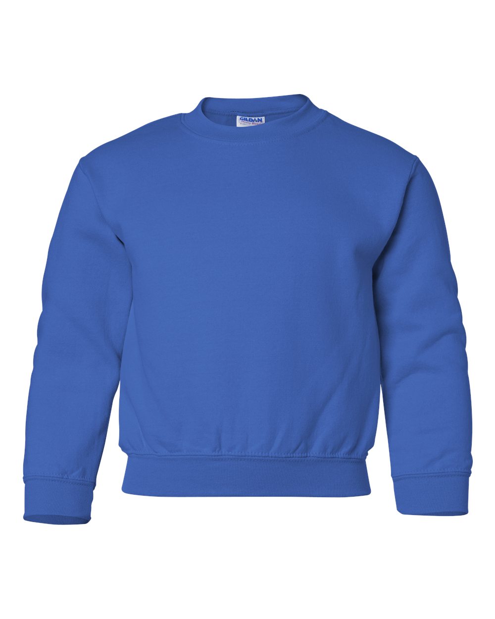 Gildan Youth Heavy Blend™ Crewneck Sweatshirt. 18000B - Royal