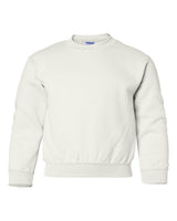 Gildan Youth Heavy Blend™ Crewneck Sweatshirt. 18000B - White