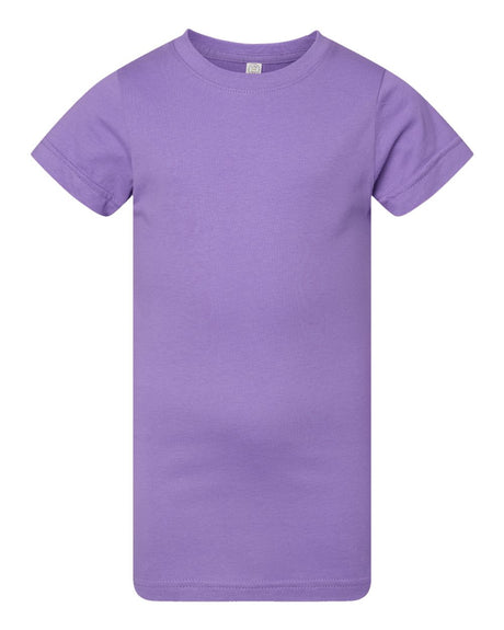 LAT Girls' Fine Jersey Tee. 2616 - Lavender
