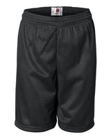 Badger Youth Pro Mesh 6" Shorts. 2207 - Black