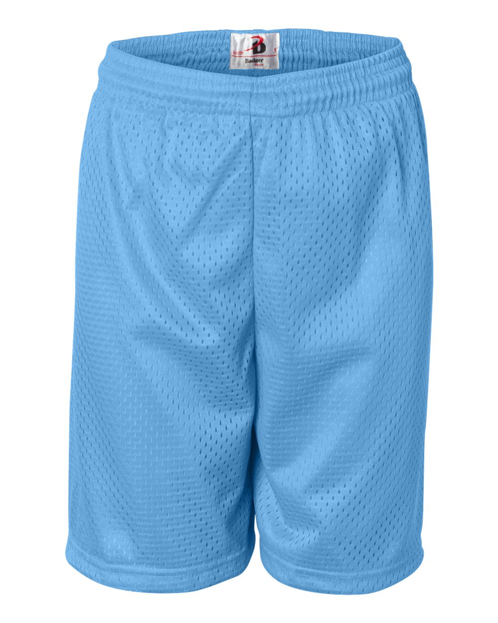 Badger Youth Pro Mesh 6" Shorts. 2207 - Columbia Blue