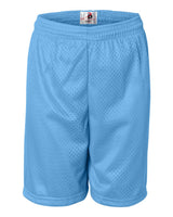 Badger Youth Pro Mesh 6" Shorts. 2207 - Columbia Blue