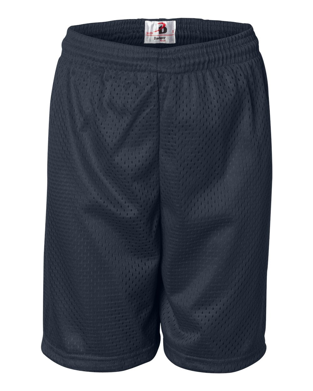 Badger Youth Pro Mesh 6" Shorts. 2207 - Navy