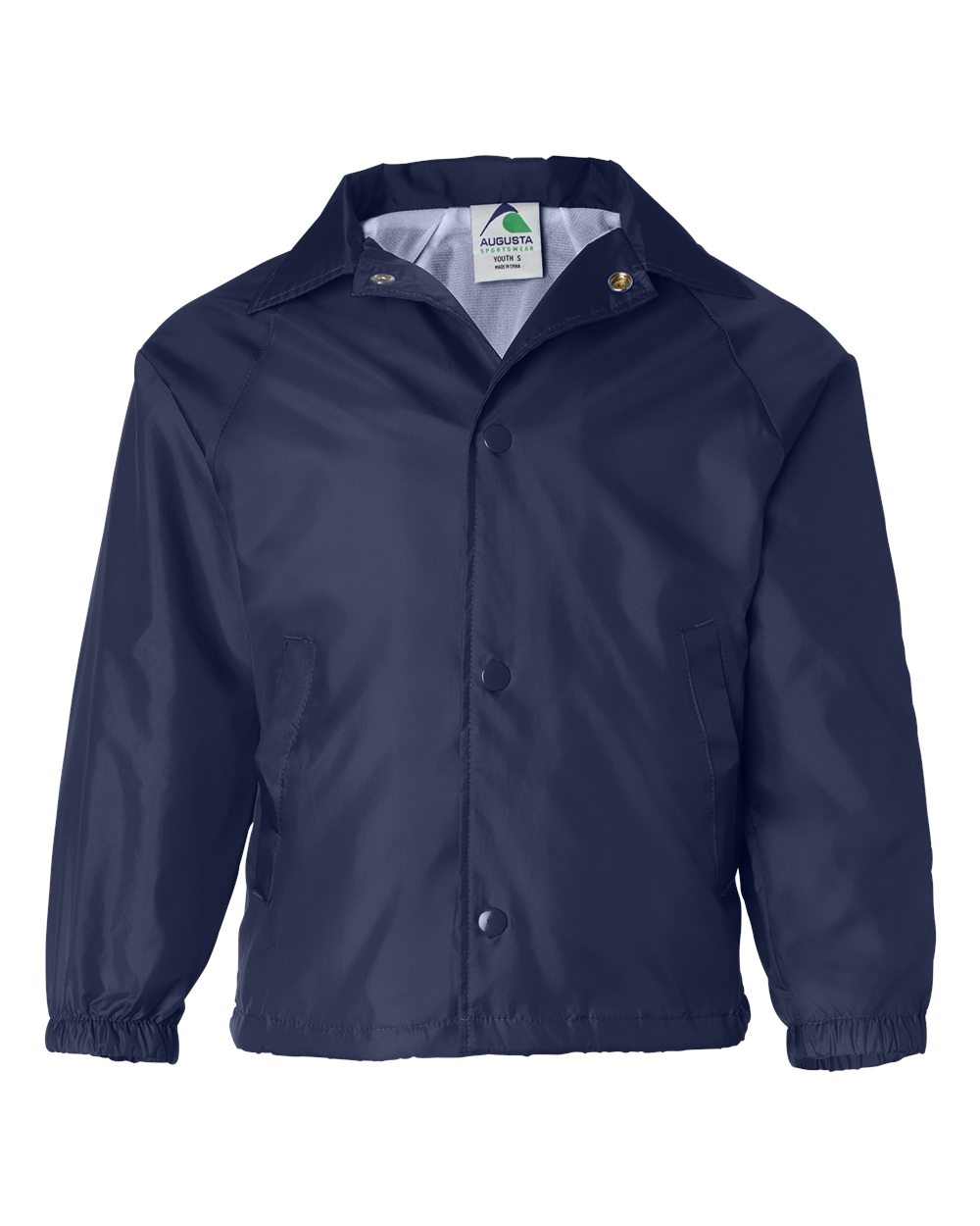 Augusta Sportswear Youth Coach's Jacket. 3101 - Navy