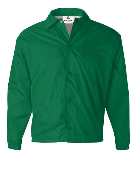 Augusta Sportswear Men's Coach's Jacket. 3100 - Kelly