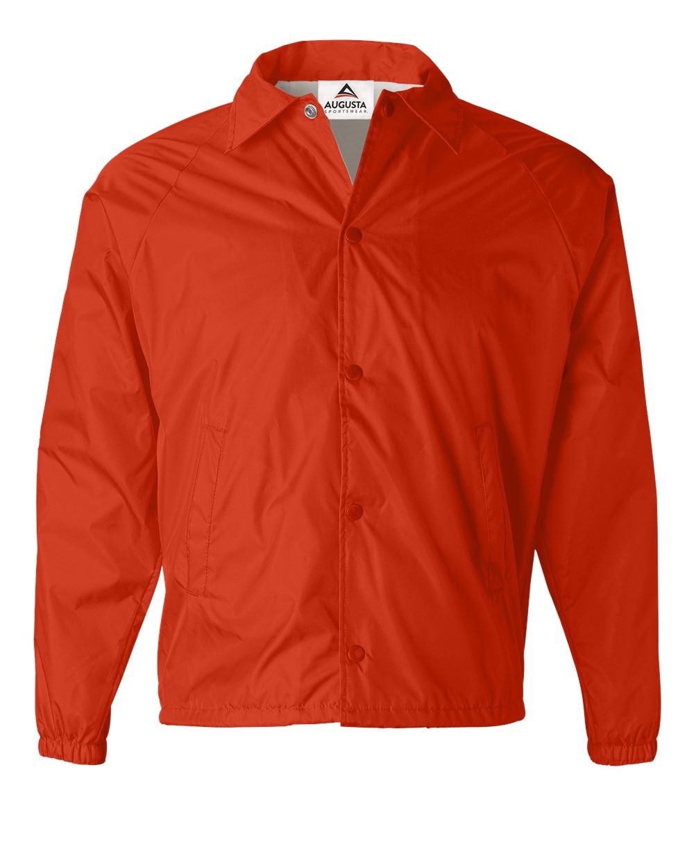Augusta Sportswear Men's Coach's Jacket. 3100 - Orange