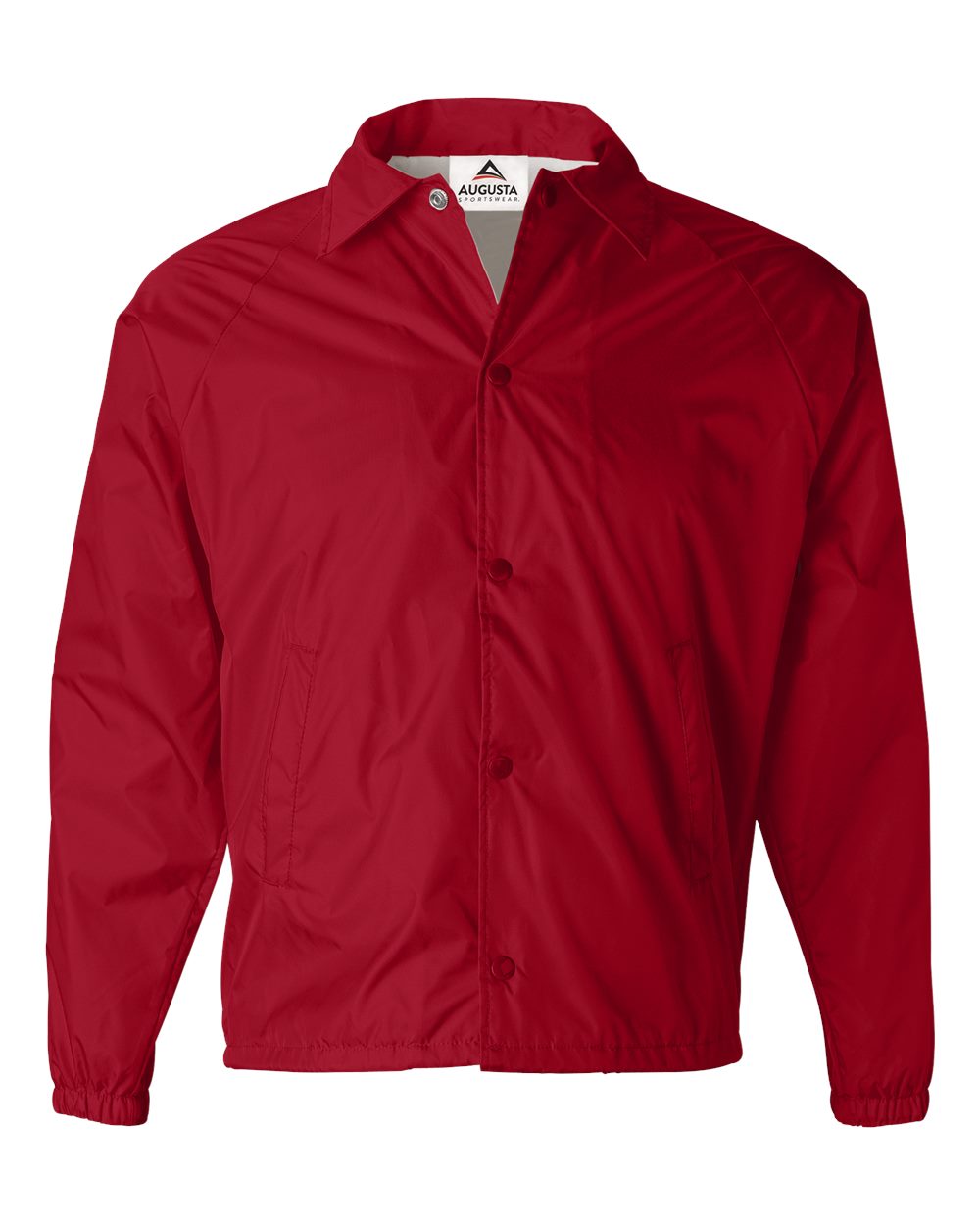 Augusta Sportswear Men's Coach's Jacket. 3100 - Red