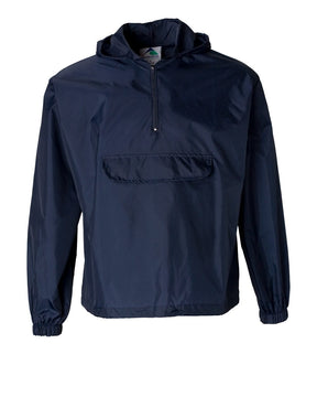 Augusta Sportswear Unisex Packable Half-Zip Hooded Pullover Jacket. 3130 - Navy
