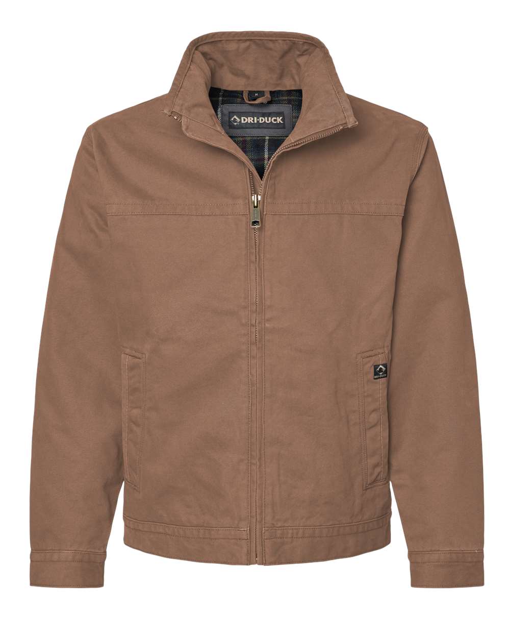 DRI DUCK Men's Maverick Boulder Cloth™ Jacket with Blanket Lining. 5028 - Field Khaki