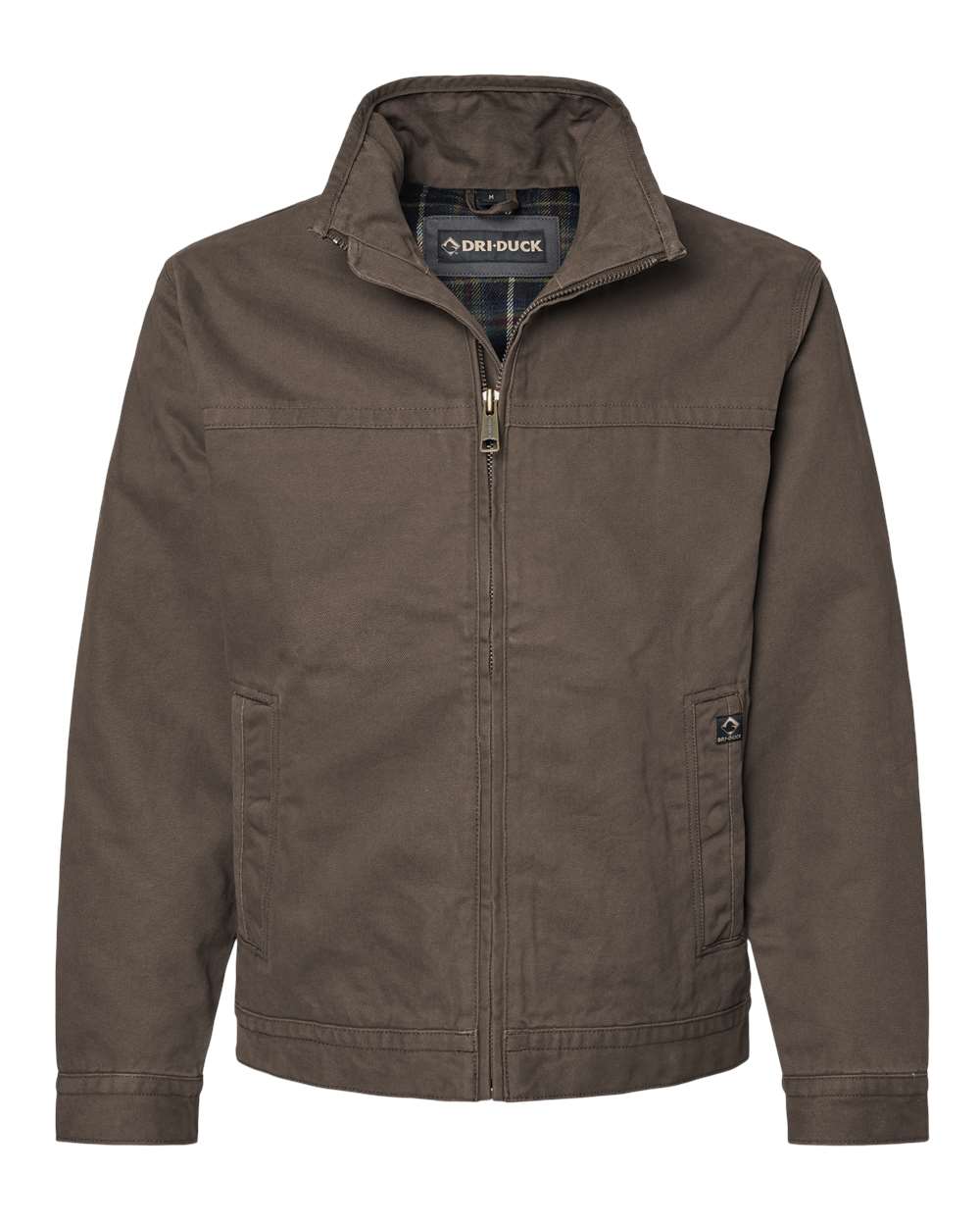 DRI DUCK Men's Maverick Boulder Cloth™ Jacket with Blanket Lining. 5028 - Tobacco