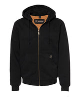 DRI DUCK Men's Crossfire Heavyweight Power Fleece Hooded Jacket with Thermal Lining. 7033 - Black