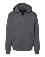 DRI DUCK Men's Crossfire Heavyweight Power Fleece Hooded Jacket with Thermal Lining. 7033 - Dark Oxford