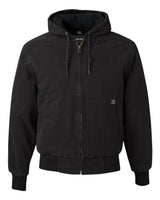 DRI DUCK Men's Tall Cheyenne Boulder Cloth™ Hooded Jacket with Tricot Quilt Lining. 5020T - Black