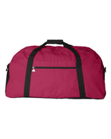 Augusta Sportswear Large Ripstop Duffel Bag. 1703 - Red/ Black