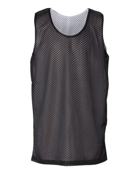 Badger Youth Pro Mesh Reversible Tank Top. 2529 - Black/ White