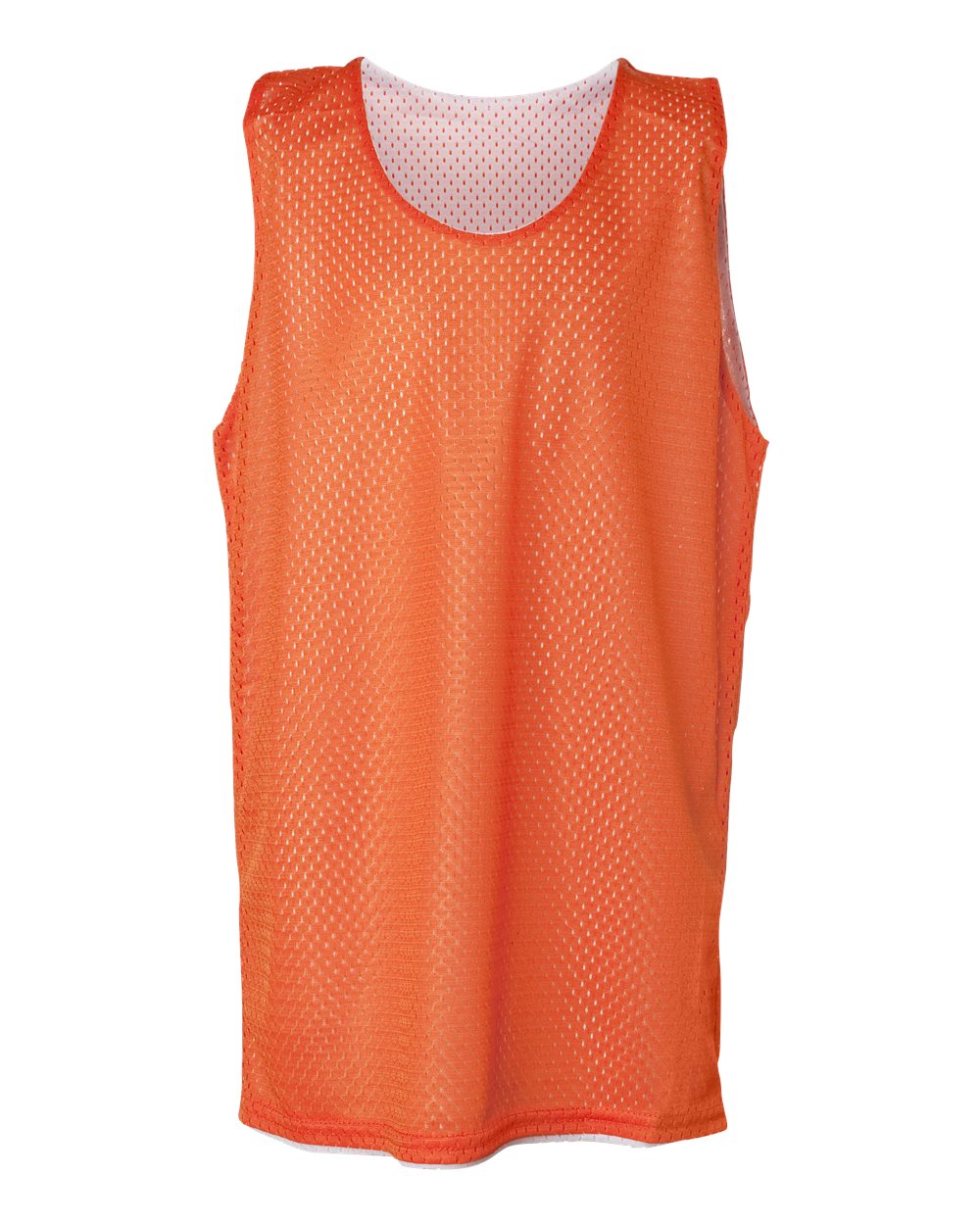 Badger Youth Pro Mesh Reversible Tank Top. 2529 - Burnt Orange White