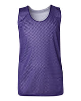Badger Youth Pro Mesh Reversible Tank Top. 2529 - Purple/ White
