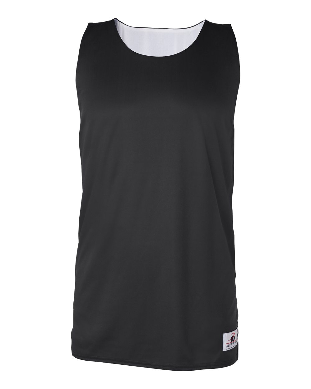 Badger Men's B-Core Reversible Tank Top. 4129 - Black