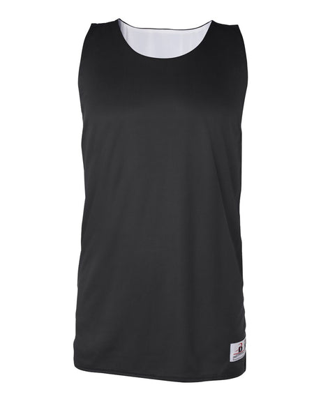 Badger Men's B-Core Reversible Tank Top. 4129 - Black