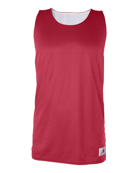 Badger Men's B-Core Reversible Tank Top. 4129 - Red