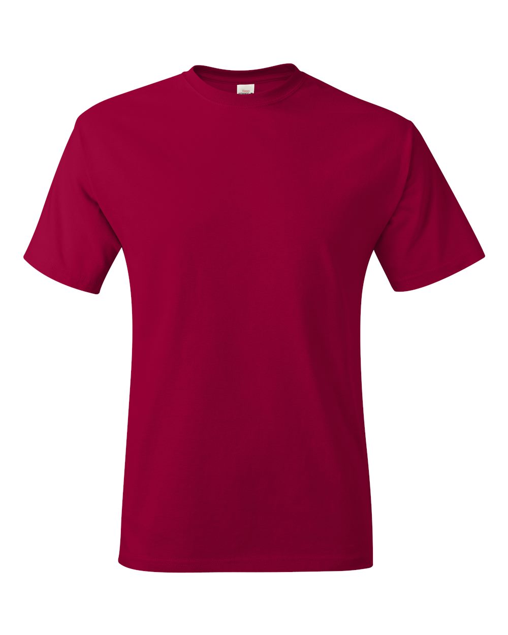 Hanes Unisex Authentic T-Shirt. 5250 - Deep Red