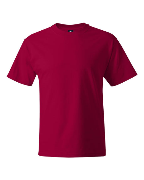 Hanes Unisex Beefy-T® T-Shirt. 5180 - Deep Red