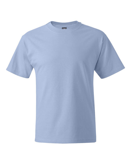 Hanes Unisex Beefy-T® T-Shirt. 5180 - Light Blue