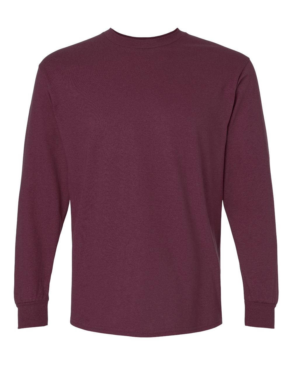 Gildan Unisex Ultra Cotton® Long Sleeve T-Shirt. 2400 - Maroon
