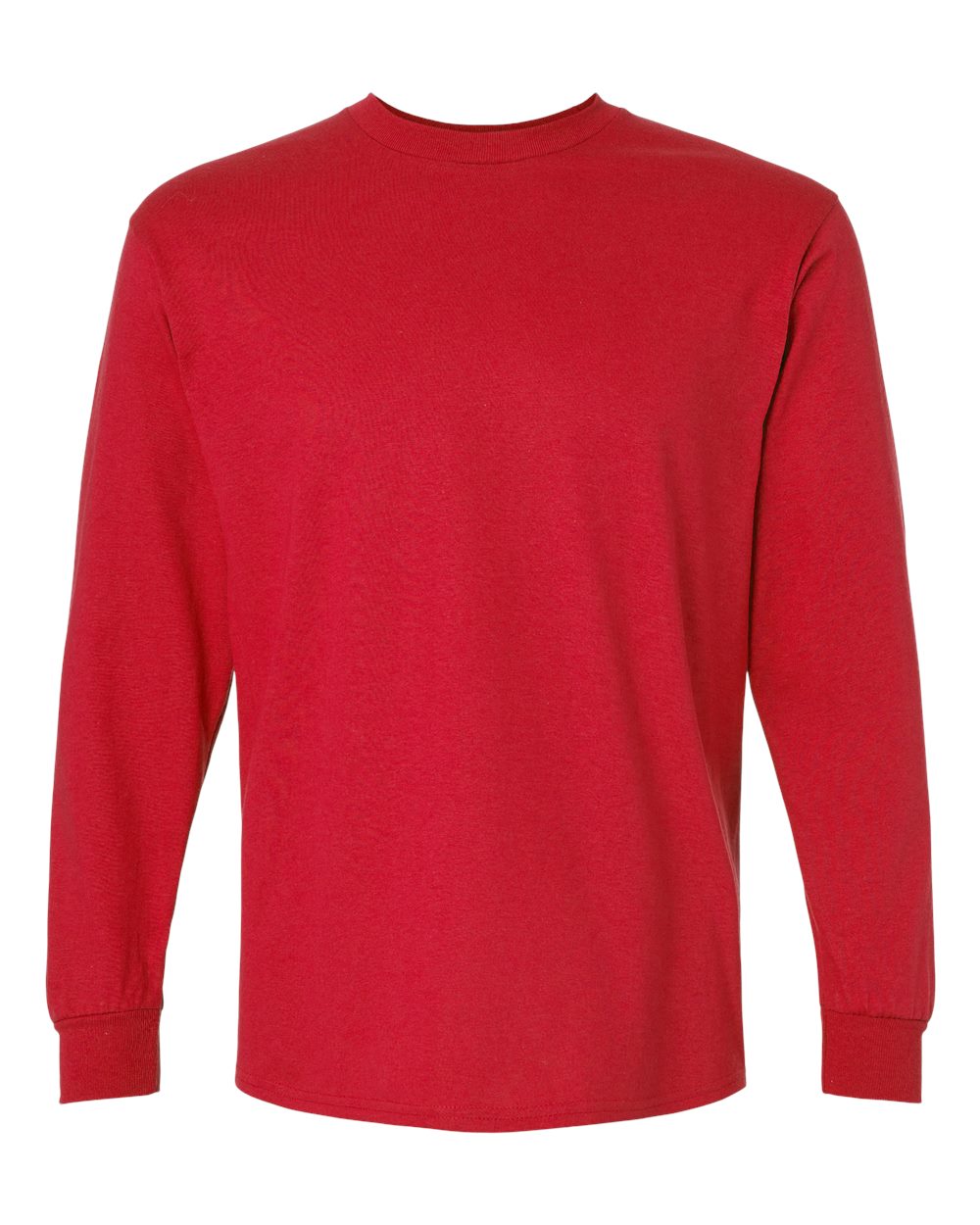 Gildan Unisex Ultra Cotton® Long Sleeve T-Shirt. 2400 - Red