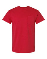 Gildan Unisex Ultra Cotton® Pocket T-Shirt. 2300 - Red