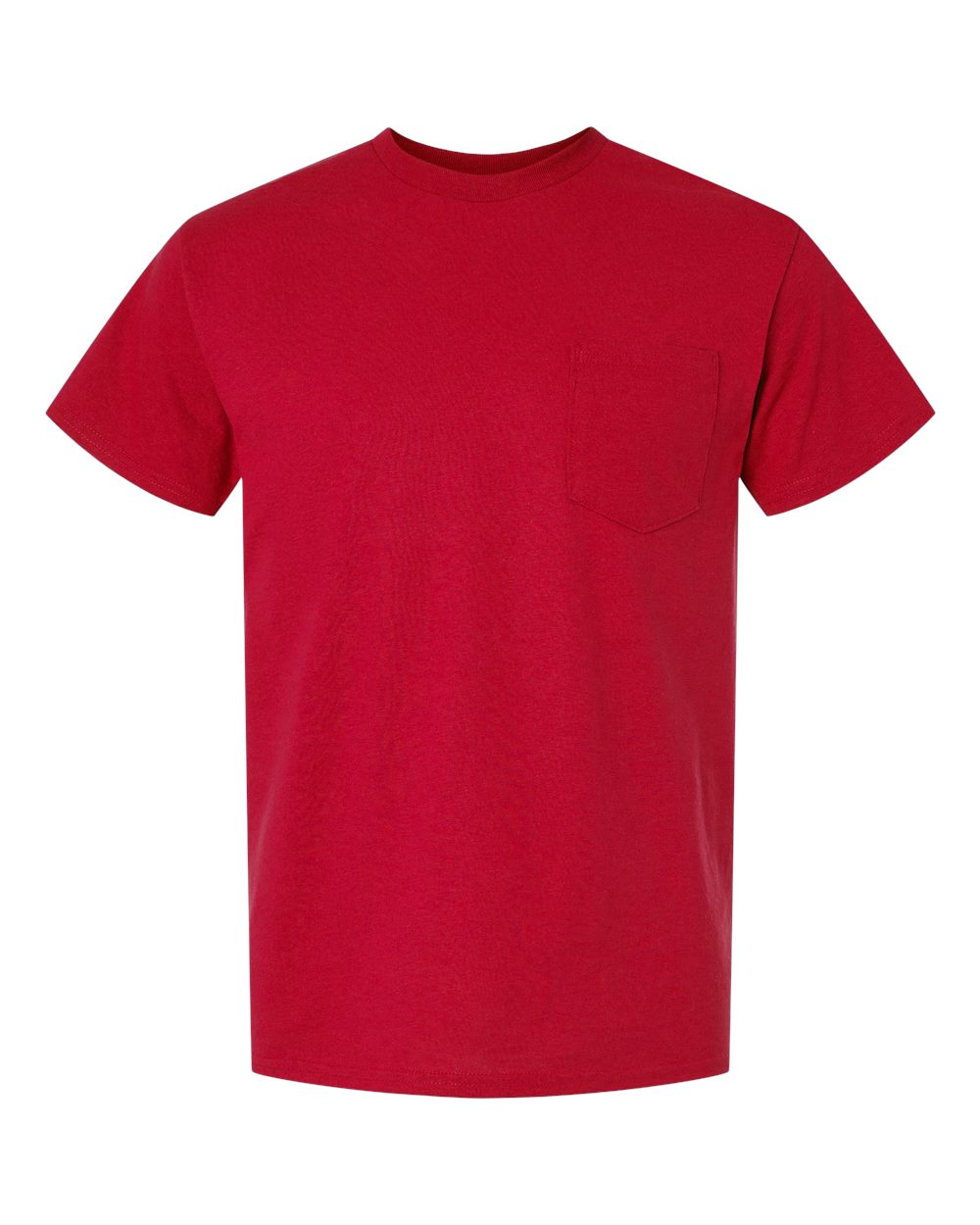 Gildan Unisex DryBlend® Pocket T-Shirt. 8300 - Red
