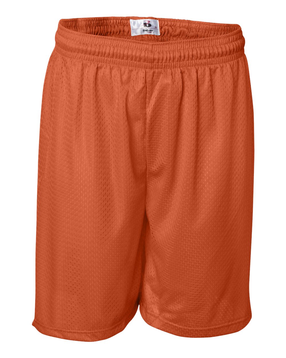 Badger Men's Pro Mesh 7" Shorts. 7207 - Burnt Orange