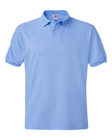 Hanes Unisex EcoSmart® Jersey Polo. 054X - Light Blue